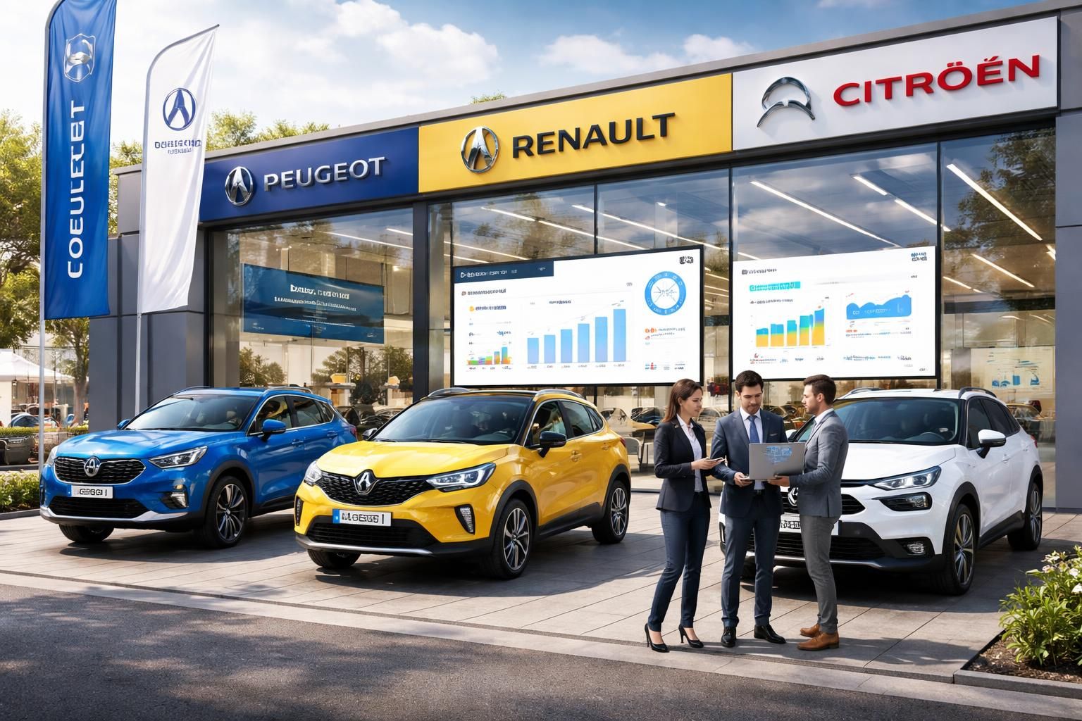 découvrez des stratégies marketing digital efficaces pour concessionnaires automobiles peugeot, renault et citroën en france afin d'accroître votre visibilité, attirer plus de clients et booster vos ventes.